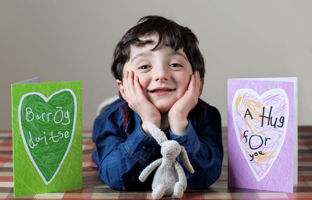 A Hug For You: Adam King and his dad are writing a children’s book telling the story of the Virtual Hug