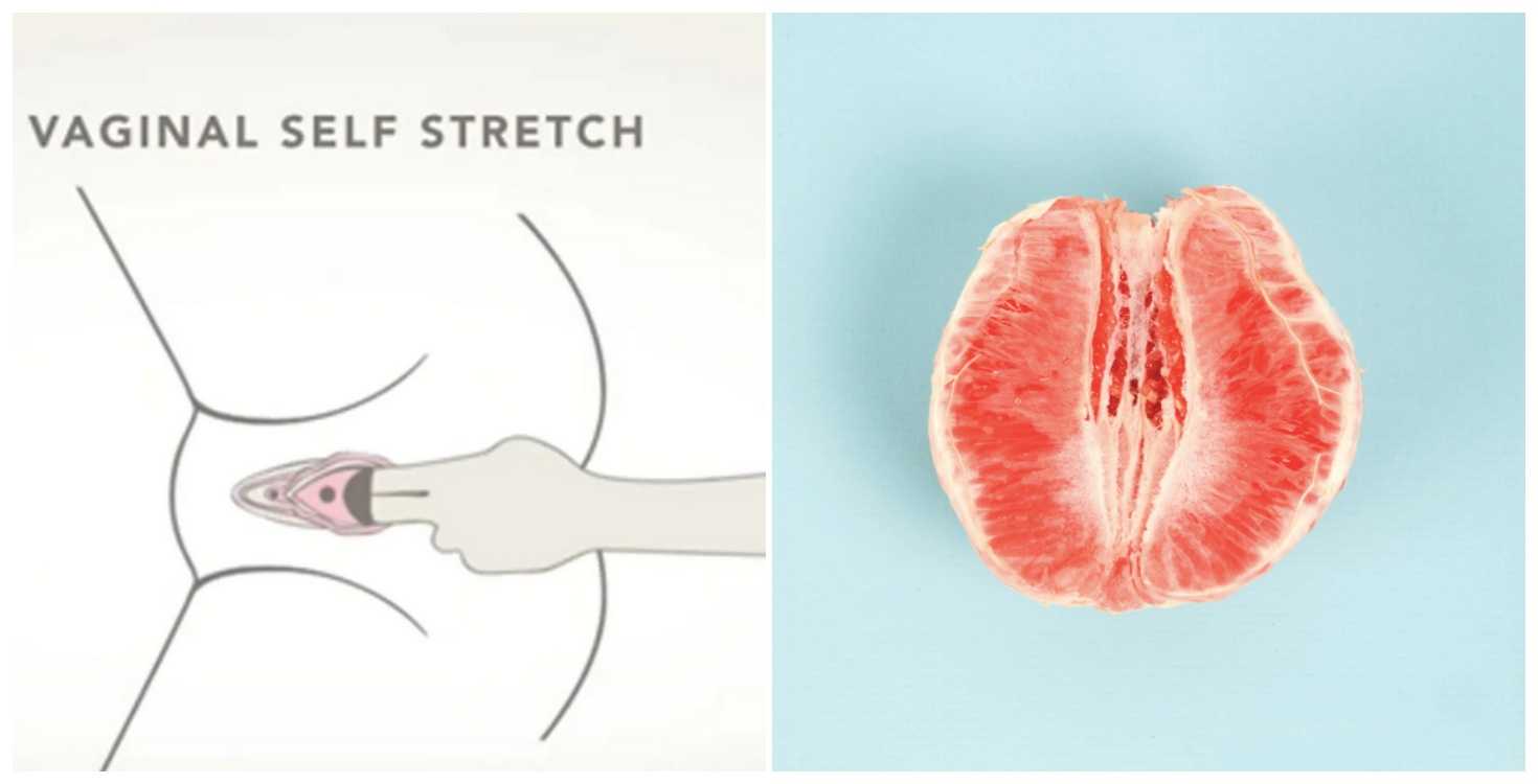 A graphic video explains why ‘vaginal stretching’ can help with the pain of childbirth