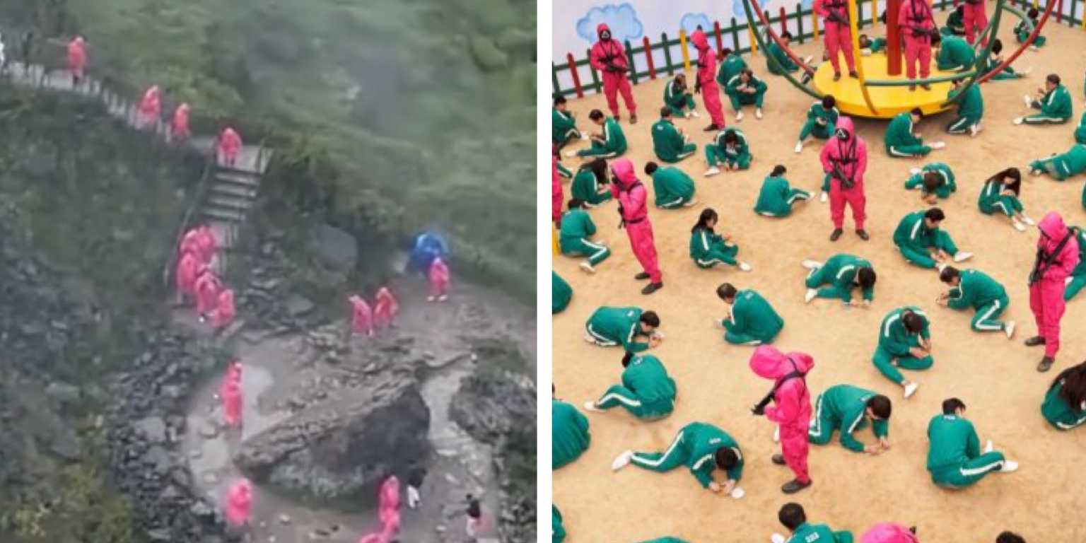 Squid Game fans mistake Niagra Falls footage for season 2 film set