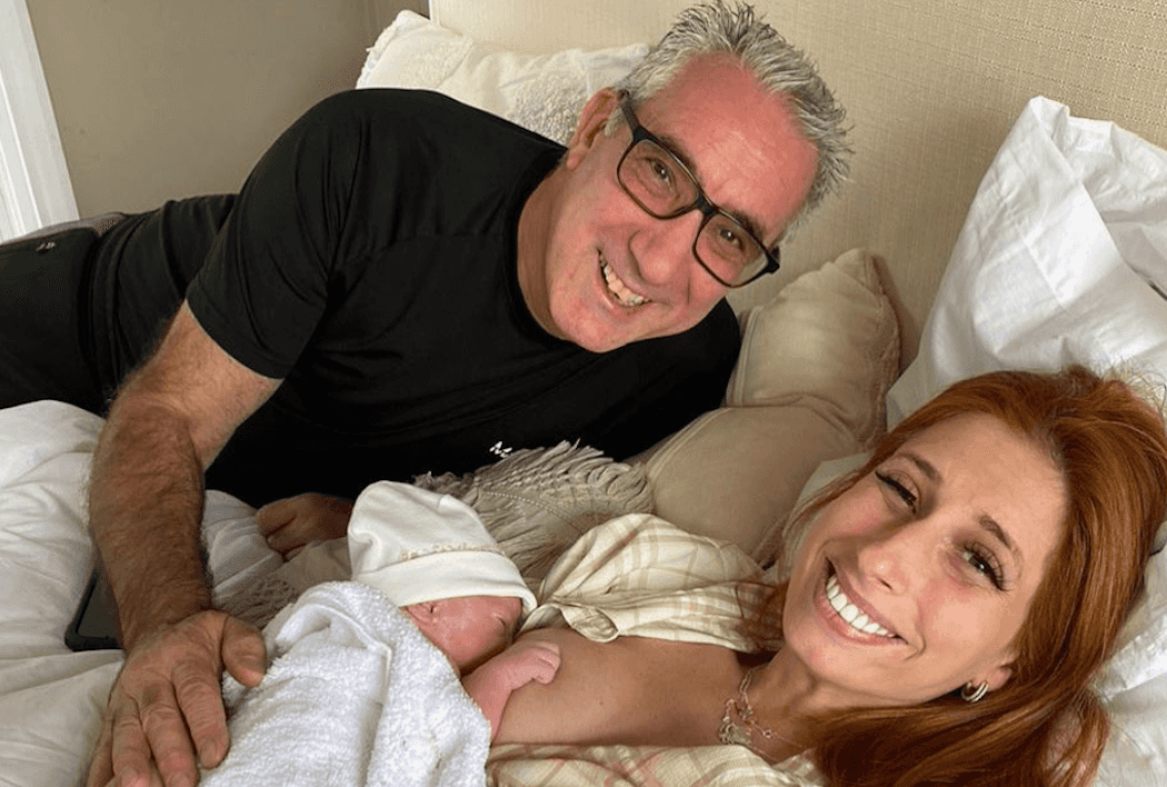 Has Stacey Solomon’s dad accidentally revealed her baby girl’s name?