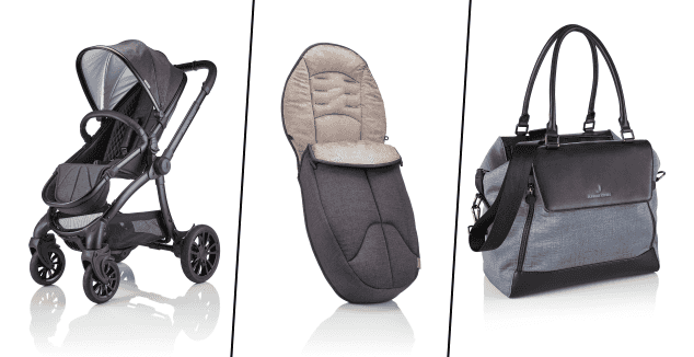 WIN: A Junior Jones stroller, footmuff and a Jessie changing bag