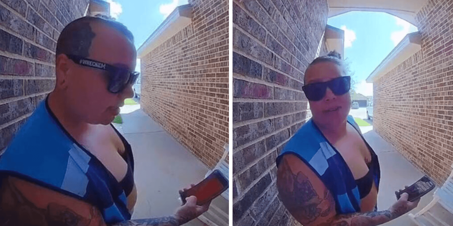 Amazon driver alerts woman to ‘unsafe’ house number problem in viral TikTok