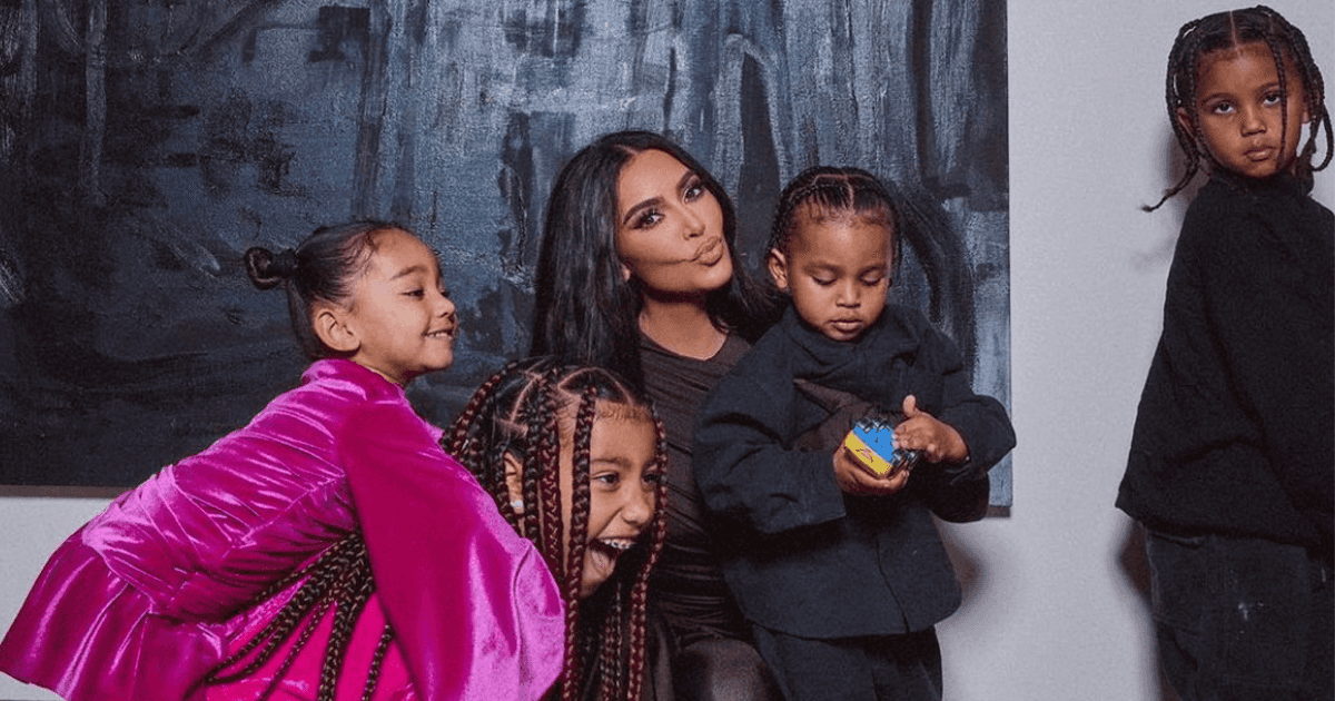 Kim Kardashian says she tries to “take the high road” with Kanye for the sake of their kids