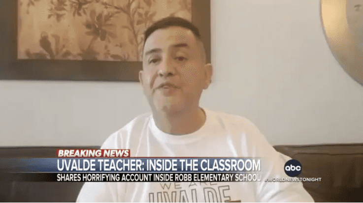 Teacher shot protecting children in Texas shooting calls police cowards