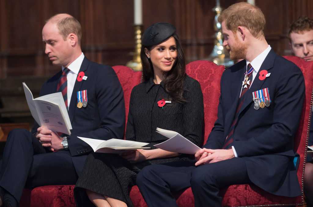 Prince William knocked Harry to the ground during row over Meghan