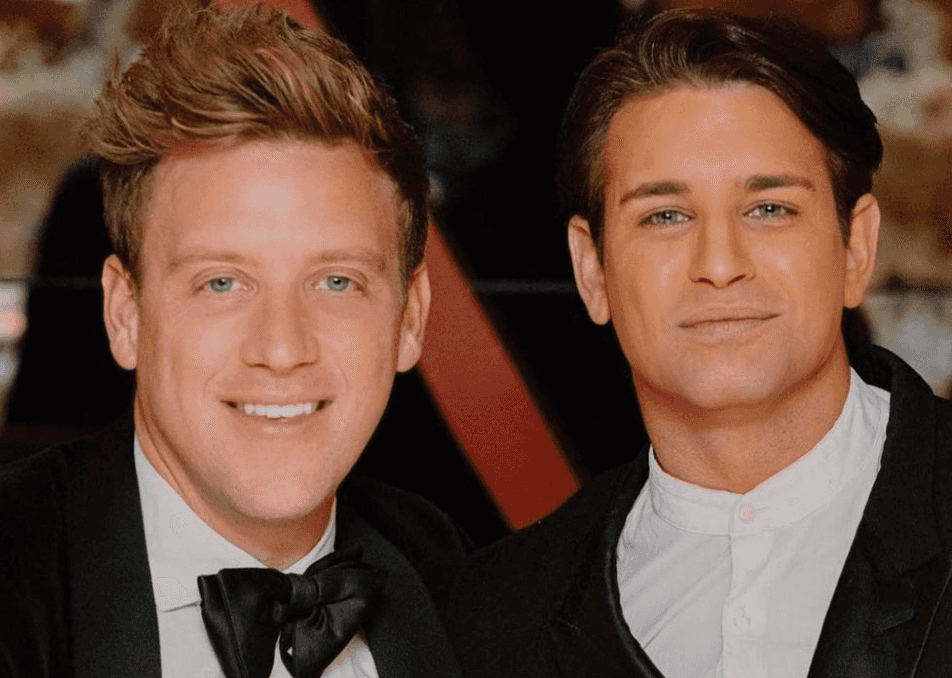 Ollie Locke and husband Gareth expecting twins after miscarriage heartache