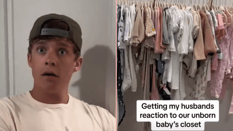 Mum to be has baby’s wardrobe full with 200 outfits at only 15 weeks pregnant