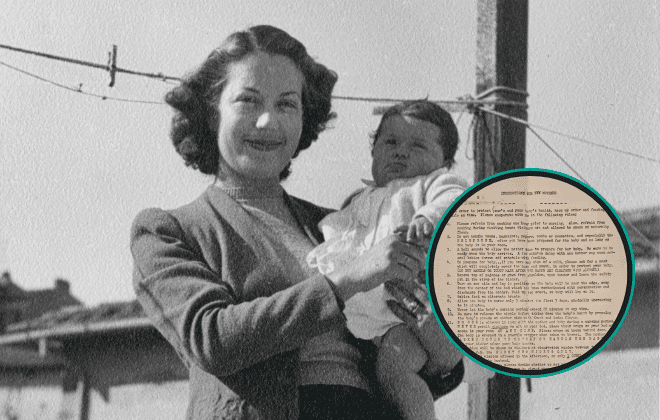 No fruit and no touching books – a bizarre 1940s list of advice for new mothers