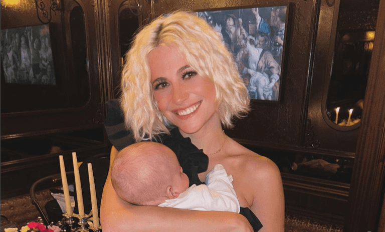 New mum Pixie Lott shares adorable new photos with her son Albert