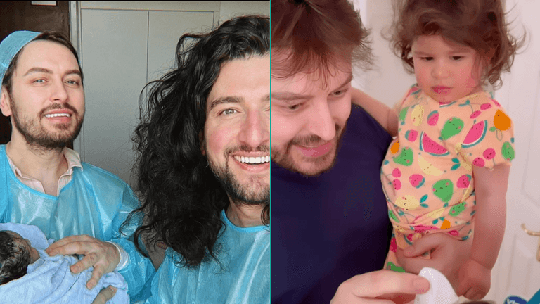 Brian Dowling reveals the moment Blake met baby Blu