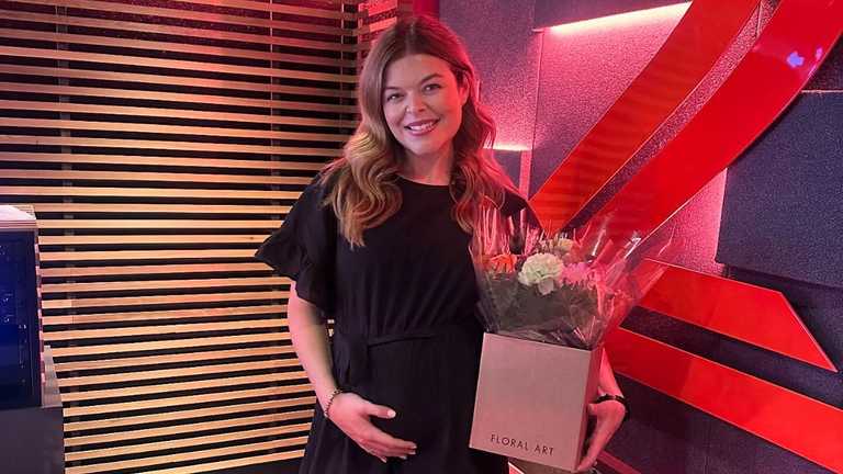 Doireann Garrihy bids emotional farewell to 2FM as she heads on maternity leave