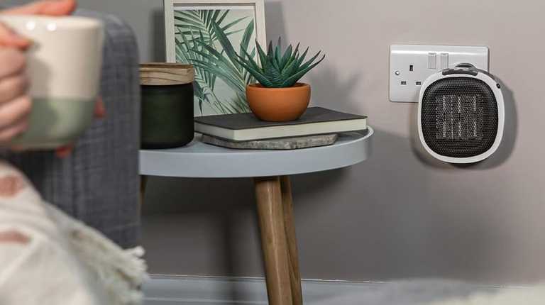 Shoppers praise compact plug-in heater that ‘heats up the room for pennies’