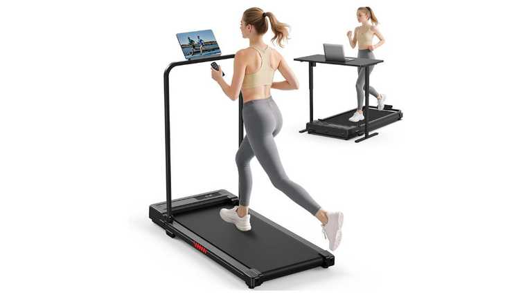 ‘Fantastic’ folding treadmill for home workouts has price slashed to less than €100