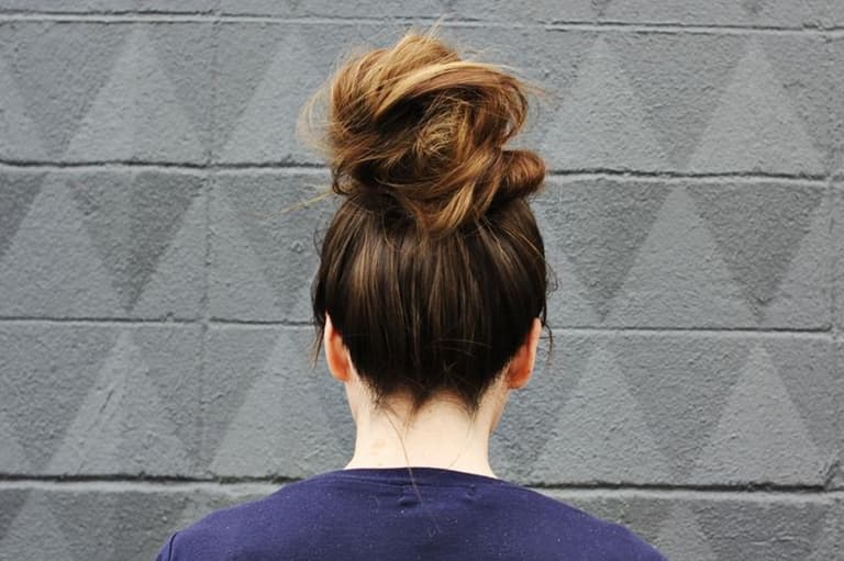 Bored of the ponytail? Try these easy peasy updos for mums