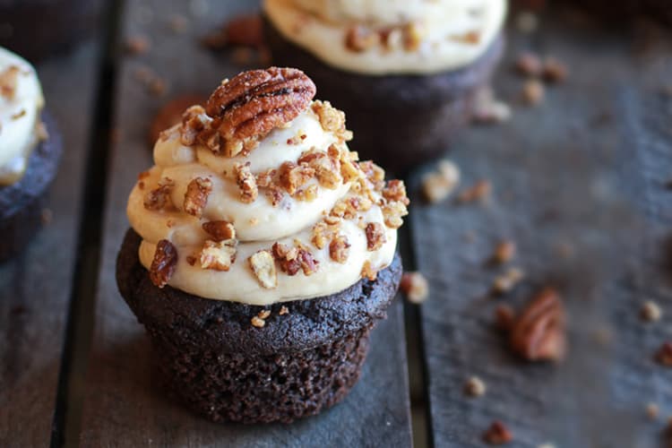 Boozy Bourbon Chocolate Cupcakes Boozy Bourbon Chocolate Cupcakes