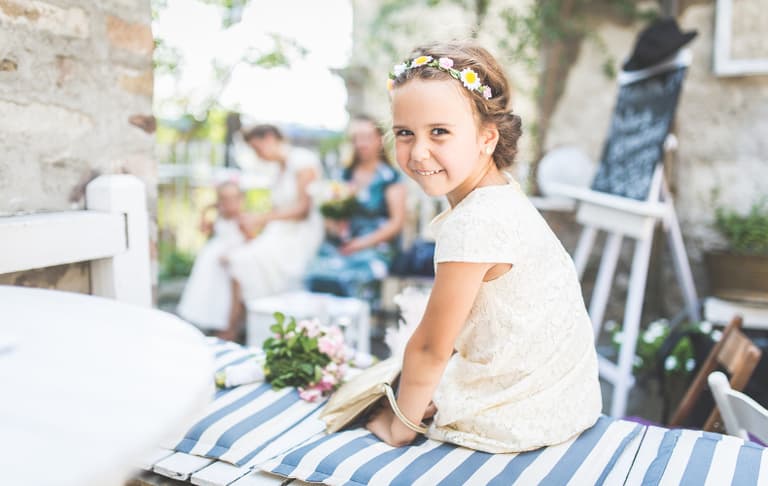 This mum is considering a kid-free wedding… except for her own three
