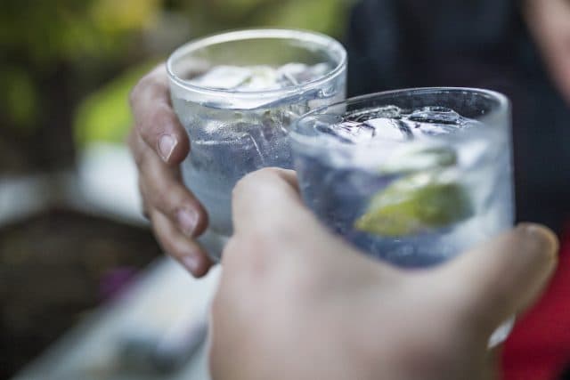 The smartest people are the heaviest drinkers, so pass the gin