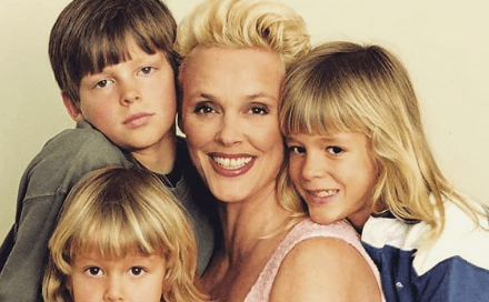 Brigitte Nielson shares first pic of newborn baby girl