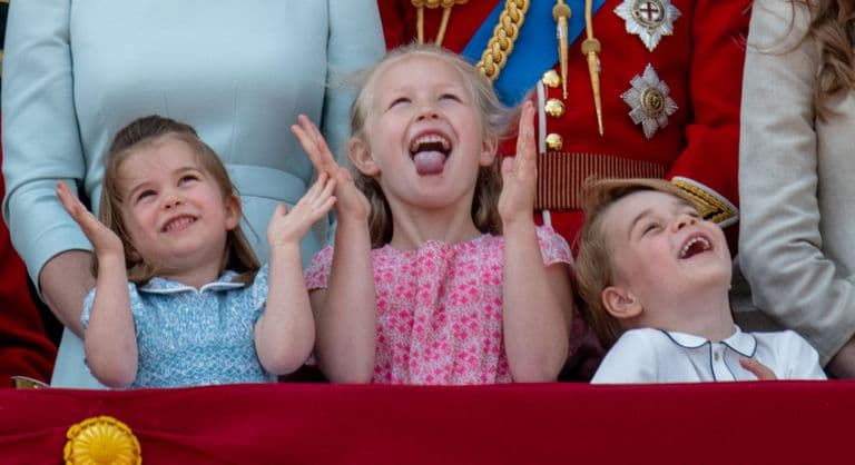 Prince George was quite bold yesterday and the moment is quite funny