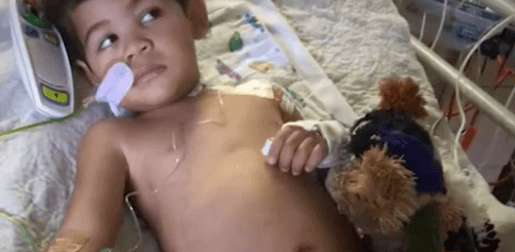 A little boy was hospitalised after eating 30 magnets