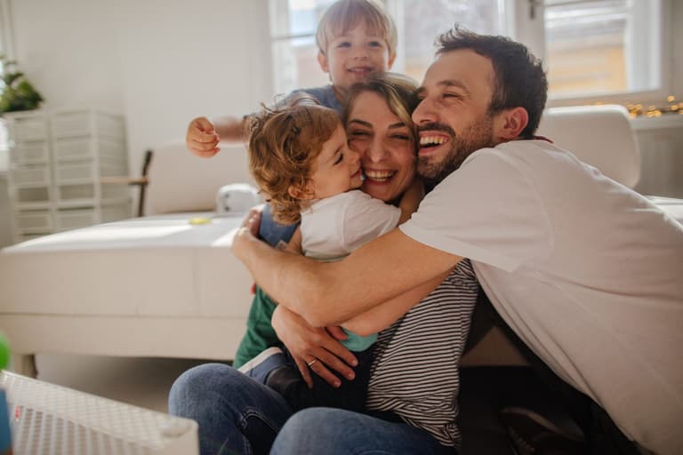 Amid all the chaos and stress, I’m grateful to have more time together as a family