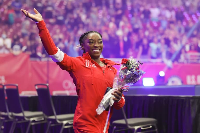 “We didn’t have a lot of food”: Simone Biles discusses childhood hunger