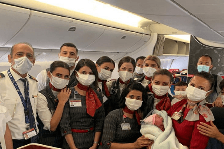 Baby girl born on Afghan evacuation flight to Birmingham
