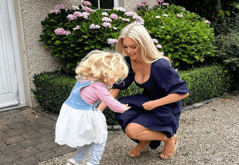 Rosanna Davison anxious about her daughter Sophia starting pre-school