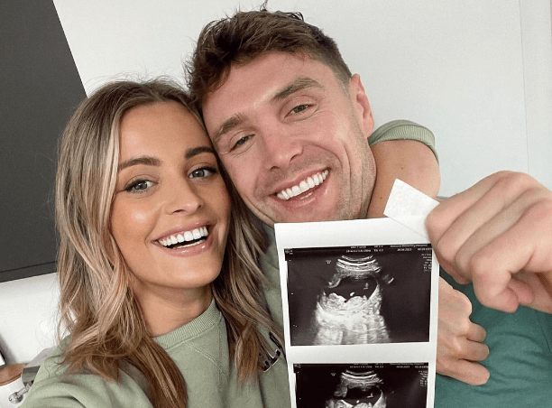 Louise Cooney told her loved ones she was expecting in the most wholesome way