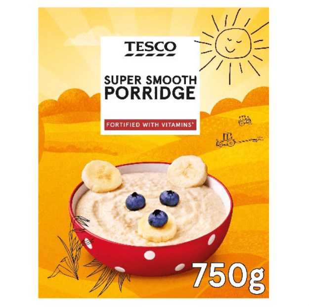 Tesco porridge oats