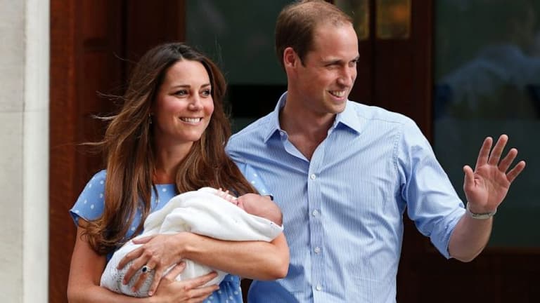 So grown up! Birthday portrait shows Prince George as a proper little man