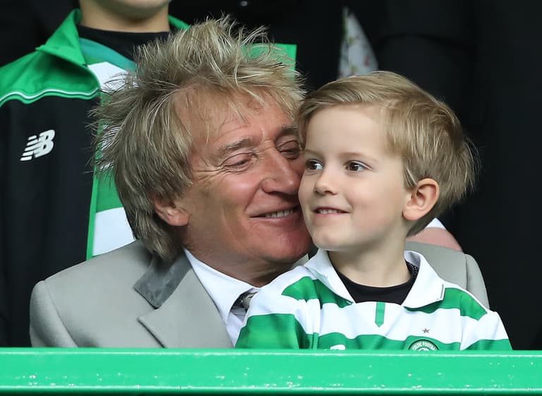 Rod Stewart’s 11 year old son rushed to hospital after collapsing at football match