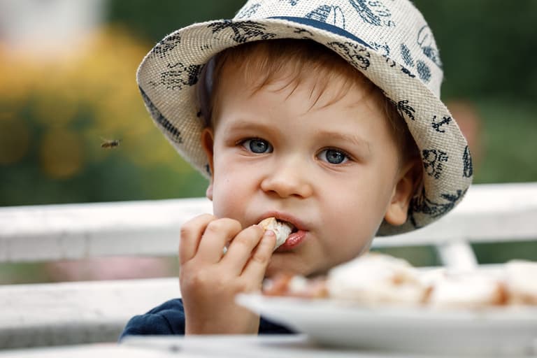 Four ways to keep wasps at bay and what to do if your little one gets stung Four ways to keep wasps at bay and what to do if your little one gets stung