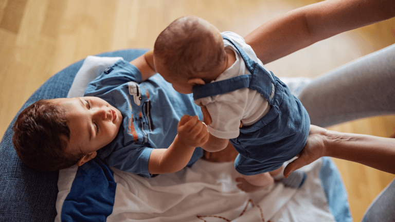 Mum lets her sons pick their new sibling’s middle name and their choice is so heartwarming