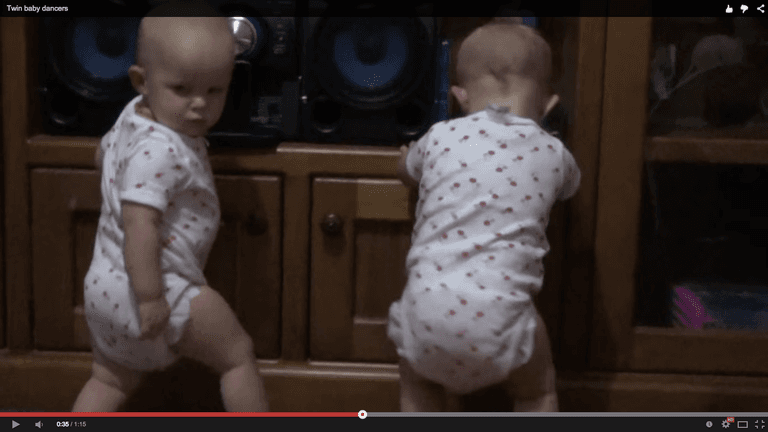 WATCH: What’s better than one baby dancing? Two that’s what.
