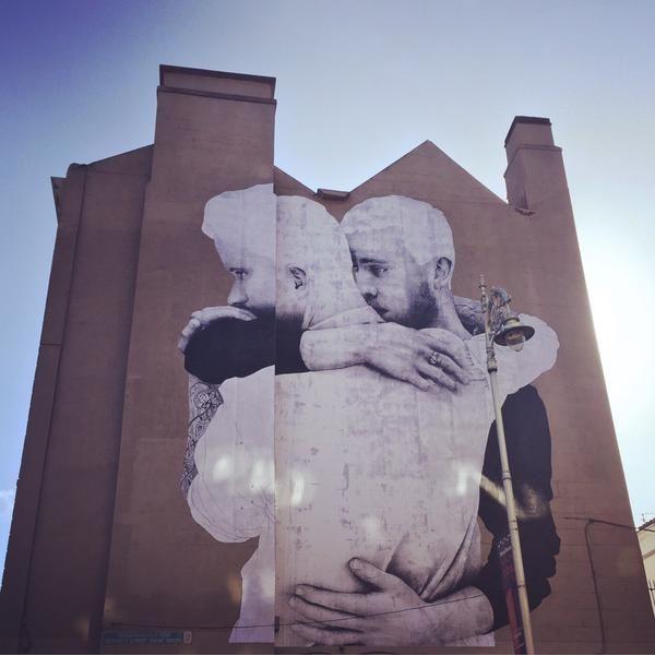 It’s been a hard day’s night for artist Joe Caslin