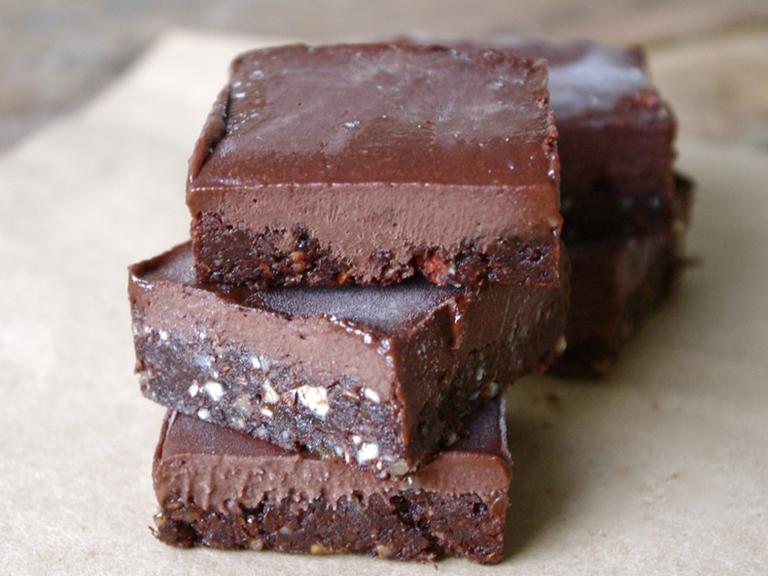 No-bake fudge squares: Good whole food to put you in a really good mood