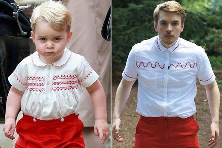 Here’s what happened when a grown man dressed like Prince George