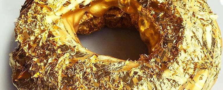 Behold: The $100 (that’s €91) Golden Donut