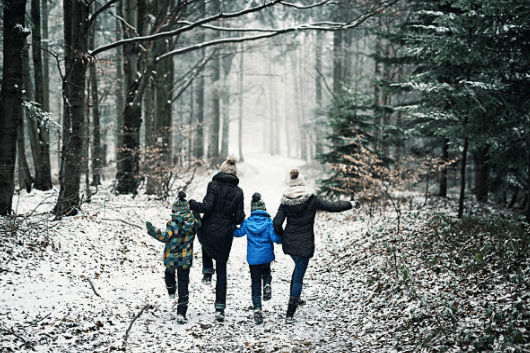 This dad had the most dad-response to cold weather