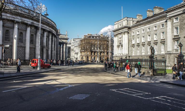An outdoor ice-skating rink among plans for Dublin’s College Green plaza