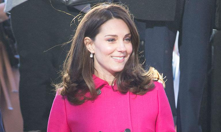 Kate Middleton wore a gorgeous dress while out in the snow in London