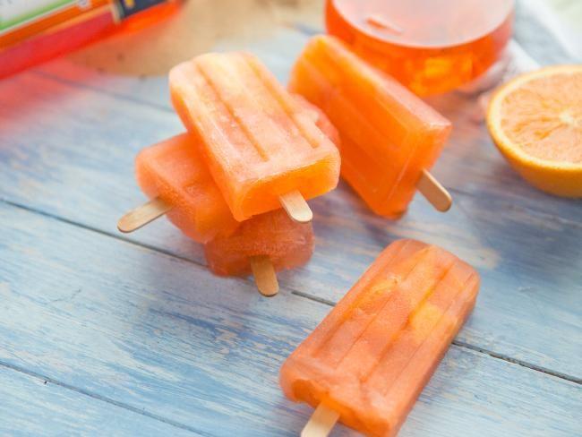 Aperol Spritz ice lollies are the lockdown weekend treat we all deserve