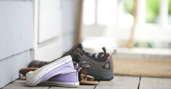 Wearing shoes in the house could bring E. coli indoors, study finds