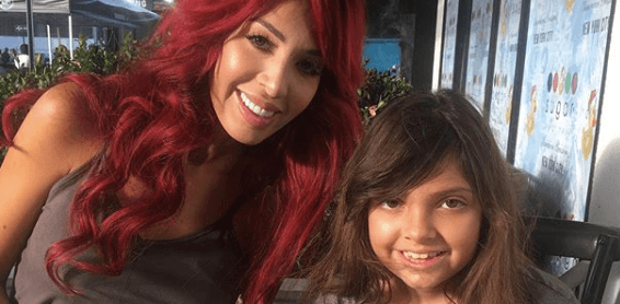 Farrah Abraham’s daughter was just casually sipping €128 apple juice in Dubai yesterday