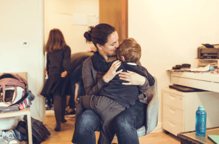This video shows just how strong a bond a mother has with her children