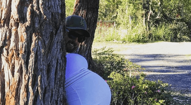 Dads-to-be are posting pregnancy bump photos and they’re both hilarious and cute