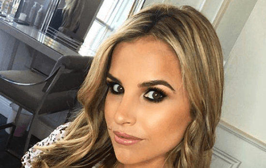Vogue Williams wore a stunning dress from an Irish designer at the weekend