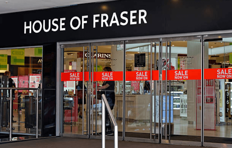 House of Fraser set to close more than HALF of its stores