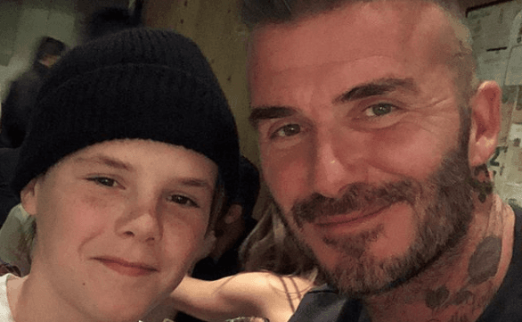 Fans think David Beckham looks SO like Cruz in latest throwback snap